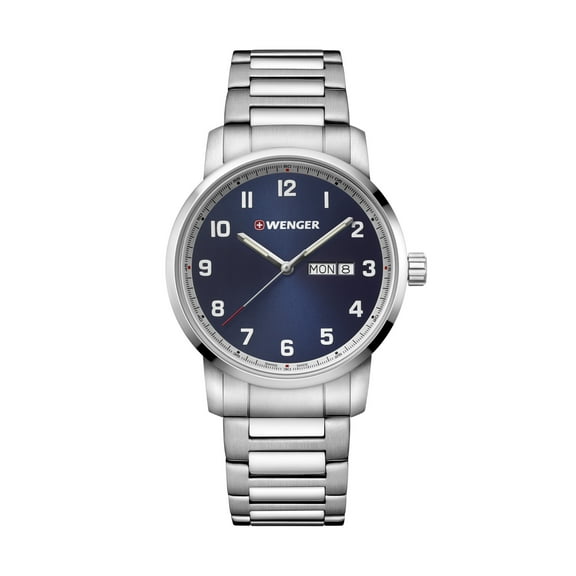 Wenger Swiss Army Men's 01.1541.121 Attitude Blue Dial Watch 42 mm MSRP $220