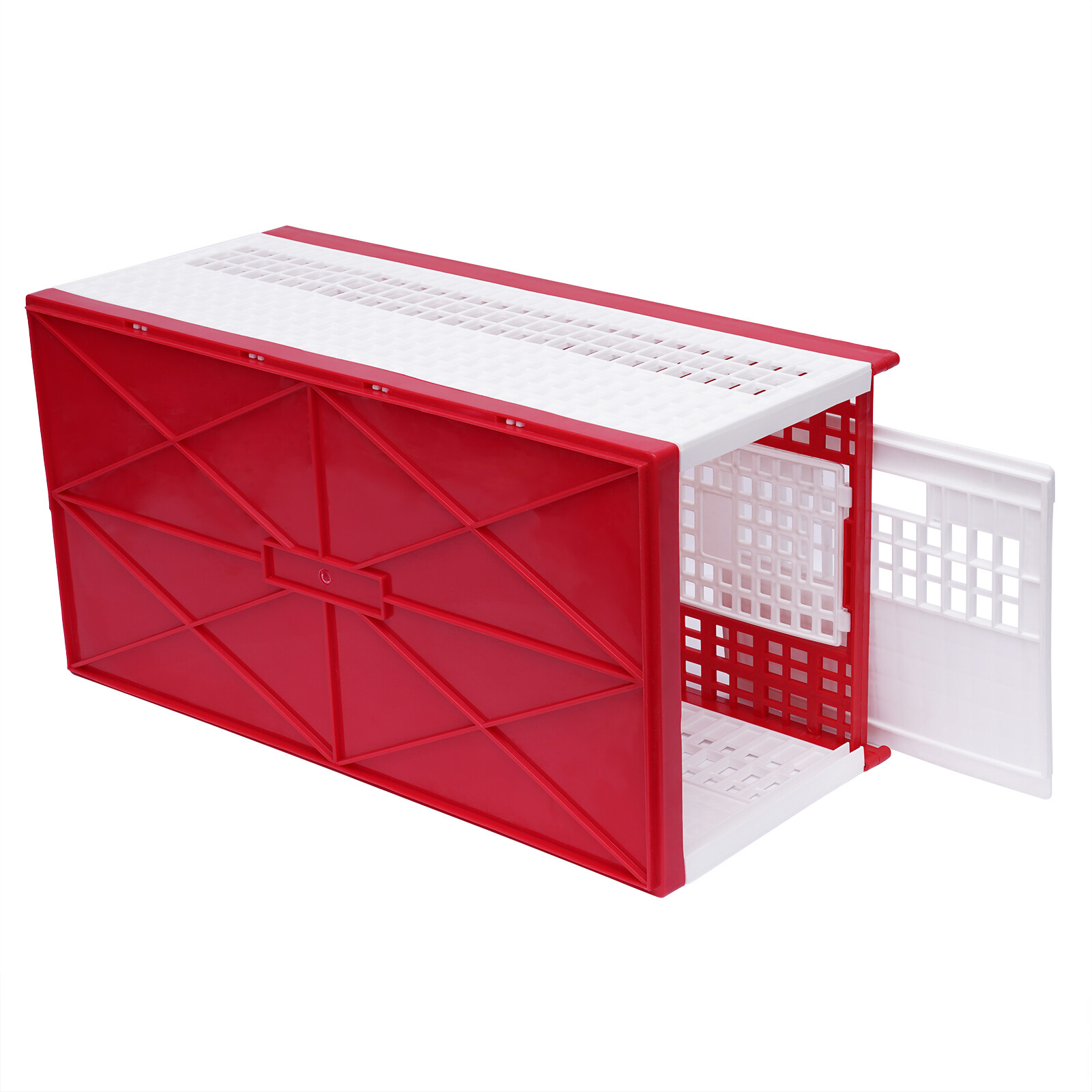 DUYIWAA Pigeon Cage Portable Foldable Pigeon Cage with Handle 14 Birds Pigeon Training Basket Birdcage