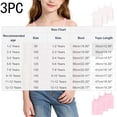 thumbnail image 4 of yillto Girl Undershirts Camisoles 3 Pack Soft Sleeveless Cami Girls Kids Summer Tank Tops 1-12 Years, 4 of 5