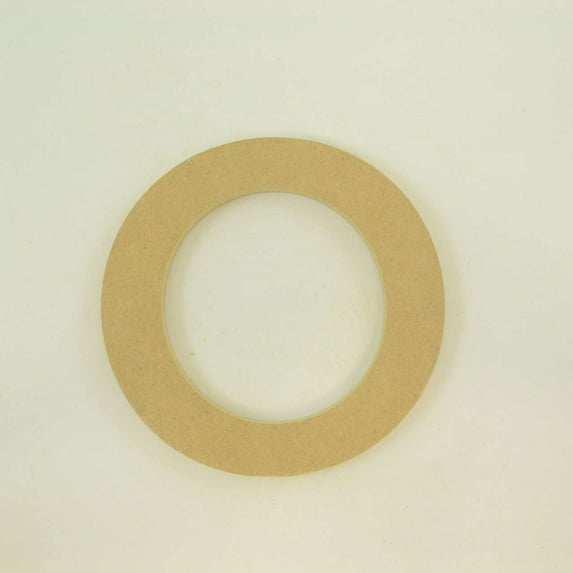 Package of 1, 16 Inch X 3/4" Thickness MDF Letter O in The Gotham Rounded Font, Thick, Upper Case for Art & Craft Project, Made in USA