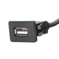 thumbnail image 4 of Usb Adapter Cable Dashboard Panel Cable Extension  Cable Panel Extension Cable USB 2.0 Dashboard Adapter Cable Single Port Audio Extension Wire For Car Motorcycle, 4 of 8