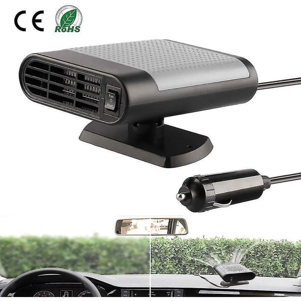 Calentador portátil para coche, descongelador, 12v, 150w, ventilador de calentamiento rápido