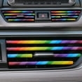 thumbnail image 4 of Flmtop 10 Pcs Bande Décorative à Clipser pour Sortie d'Air Intérieure de Voiture et Véhicule, 4 of 10