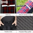 thumbnail image 3 of Cat Dog Jacket Coat Pet Clothes Winter Warm Clothing for Small Dogs, S, 3 of 8