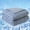 Heather Denim Blue, variant on Amelie Home Queen Cooling Comforter – Reversible Lightweight Blanket for Hot Sleepers, Heather Cool Gray 90"x90"