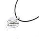 thumbnail image 1 of Guitar Pick Necklace Black PU Leather Cord Music Lovers Necklace 52x3.2x1.8cm Gift Fashion Accessory 1Set, 1 of 5