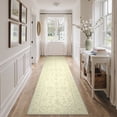 thumbnail image 2 of DEORAB 2.5x10 Runner Rugs Persian Print Pastel Green Low Pile Lightweight Machine Washable Non Slip Rug for Hallway, Kitchen, Laundry Room, Bedroom, Bathroom, Entryway, Corridor, 2 of 8