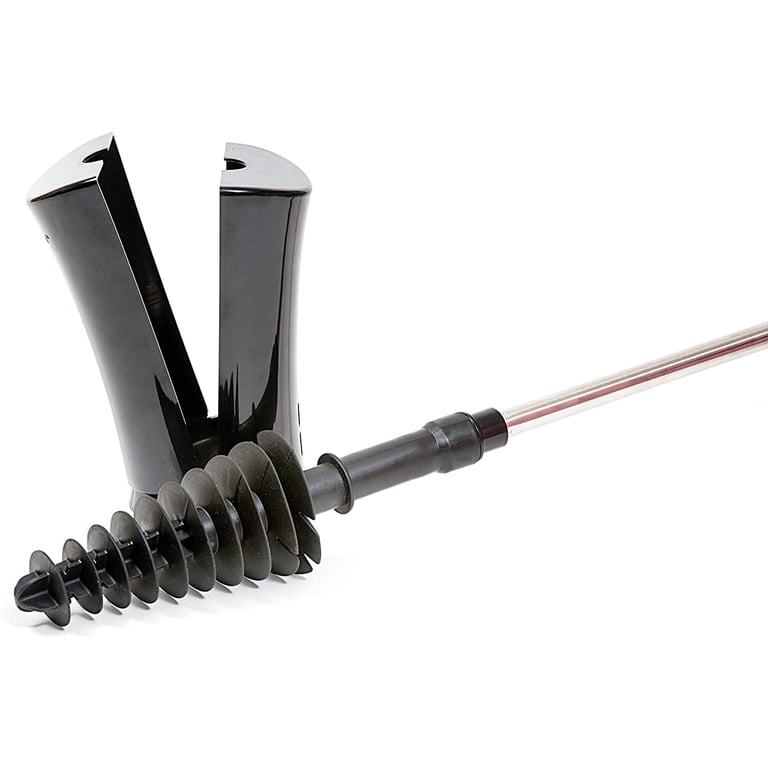 Toilet Plunger With Squeegee and Caddy Holder photo 1