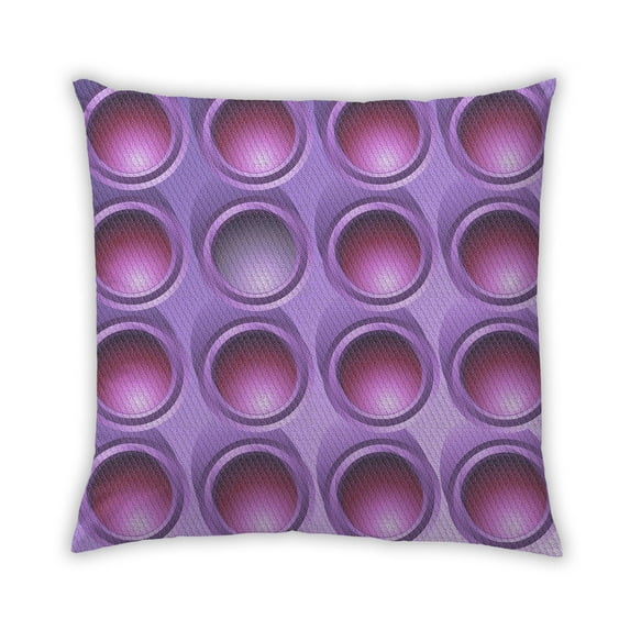 Ahgly Company Indoor Square Contemporary Throw Pillow, 18 inch by 18 inch