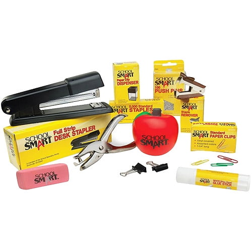 SchoolSmart Teacher's Desk Starter Kit