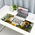 thumbnail image 6 of nygtbtfer Name Mouse Pad with Yellow Watercolor Floral On Faux Wood Mousepad Desk Accessories for Women 31.5x11.8 in, 6 of 6