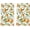 Beige, variant on Fruit Orange Summer Kitchen Towels Dish Towels, 18x26 Inch Farmhouse Flowers Decoration Hand Towels Set of 2