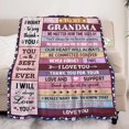 thumbnail image 2 of LHSHID Grandma Gifts Gifts for Grandma from Granddaughter Grandson Grandma Birthday Gift Grandmother Grandma Gift for Mothers Day Christmas Grandma Blanket Gift 40"x50", 2 of 6