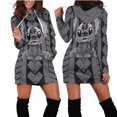 thumbnail image 3 of 2023 Nuevo vestido con capucha de Stitch, suéter, vestido de moda de Disney, sudadera, vestido con capucha con estampado 3D por todas partes para mujer, 3 of 5