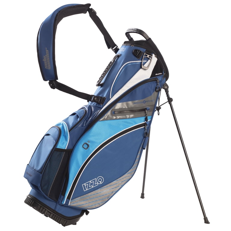 IZZO Versa Golf Stand Bag - Blue - Walmart.com