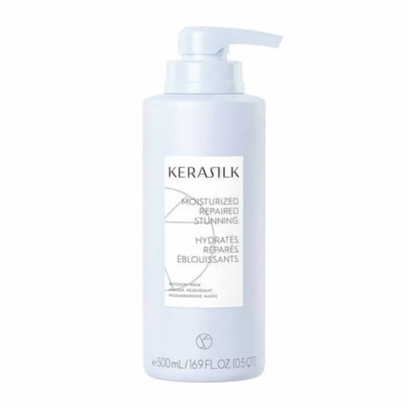 KERASILK Recovery Mask | Provides Deep Moisture & Nourishment | Prevents Hair Breakage & Recurring Dryness | For Dry, Stressed & Damaged Hair | Ideal For Various Hair Types & Textures| 500ml