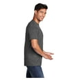thumbnail image 3 of Port & Company Men's Core Cotton Classic Comfort and Relabeling Casual T-Shirts Dark Heather Grey Small, 3 of 5