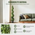 thumbnail image 3 of 2 Pack 5' Artificial Boxwood Topiary Tree Faux Plant UV Resistant, Indoor/Outdoor Decorative Evergreen Shrubs for Patio, Garden, and Entryway, 3 of 6