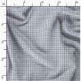 thumbnail image 2 of Soimoi Blue Rayon Fabric Plaid Check Print Sewing Fabric Yard 42 Inch Wide, 2 of 5