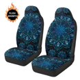 thumbnail image 3 of Uorisanigo Car Seat Cover Front for Cars, Easy to Install Blue Ethnic Mandala Seat Cover Set, Universal Auto Interior Accessories Fit for Cars Trucks Van SUV, 2 Packs, 3 of 7