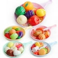 thumbnail image 3 of Cutting Fruit Vegetable Food Pretend Play Children Kid Educational Toy, 3 of 7
