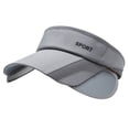 thumbnail image 3 of LRen Versatile Summer Sun Hat for Outdoor Sports and Casual Cycling with Adjustable Retractable Brim Design Grey, 3 of 6