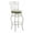 Beige, variant on Upholstered Bar Stool Beige and Eggshell