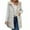 White, variant on Busydd Women Fleece Vest Hooded Warm Winter Vest for Women Solid Color Sleeveless Reversible Women's Outerwear Vests Casual Zipper Long Vest for Women S