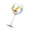 Hair, variant on AOOOWER Creative Hand-Painted Crystal Wine Glass Transparent High-Arched Cup Glassware For Romantics Dinners