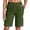 Army Green, variant on Women's Shorts Elastic Waist Casual Stretch Waist Summer With Pockets Basic Solid Color Gym Shorts