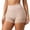 yue866-Beige, variant on KHONTS Women's Shapewear Tummy Control Underwear High Waisted Girdle Body Shaper Stretch Full Coverage Shorts Grey XL