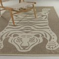 thumbnail image 2 of Balta Tony Patio Tiger Indoor/Outdoor Area Rug 7'10" x 10' - Tan, 2 of 5