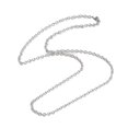 thumbnail image 4 of 10pcs 304 Stainless Steel Cable Chain Necklaces for Women Men Stainless Steel color 27.56 inch(70cm), 4 of 5