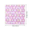 thumbnail image 4 of MasteelfCA 10pcs Easter Patchwork Cloths Festival Rabbit Eggs DIY Sewing Quilting Cloths, 4 of 7