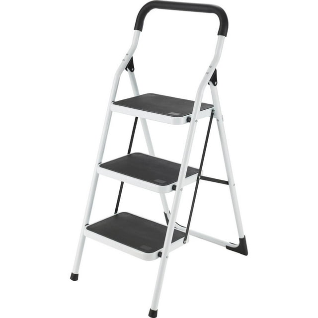 Escalera Tubular Plegable Surtek ETT3 Acero 3 Escalones