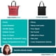 thumbnail image 3 of Bolsa Térmica Rachael Ray Chillout Aislada con Estampado de Búfalo Rojo, 3 of 7