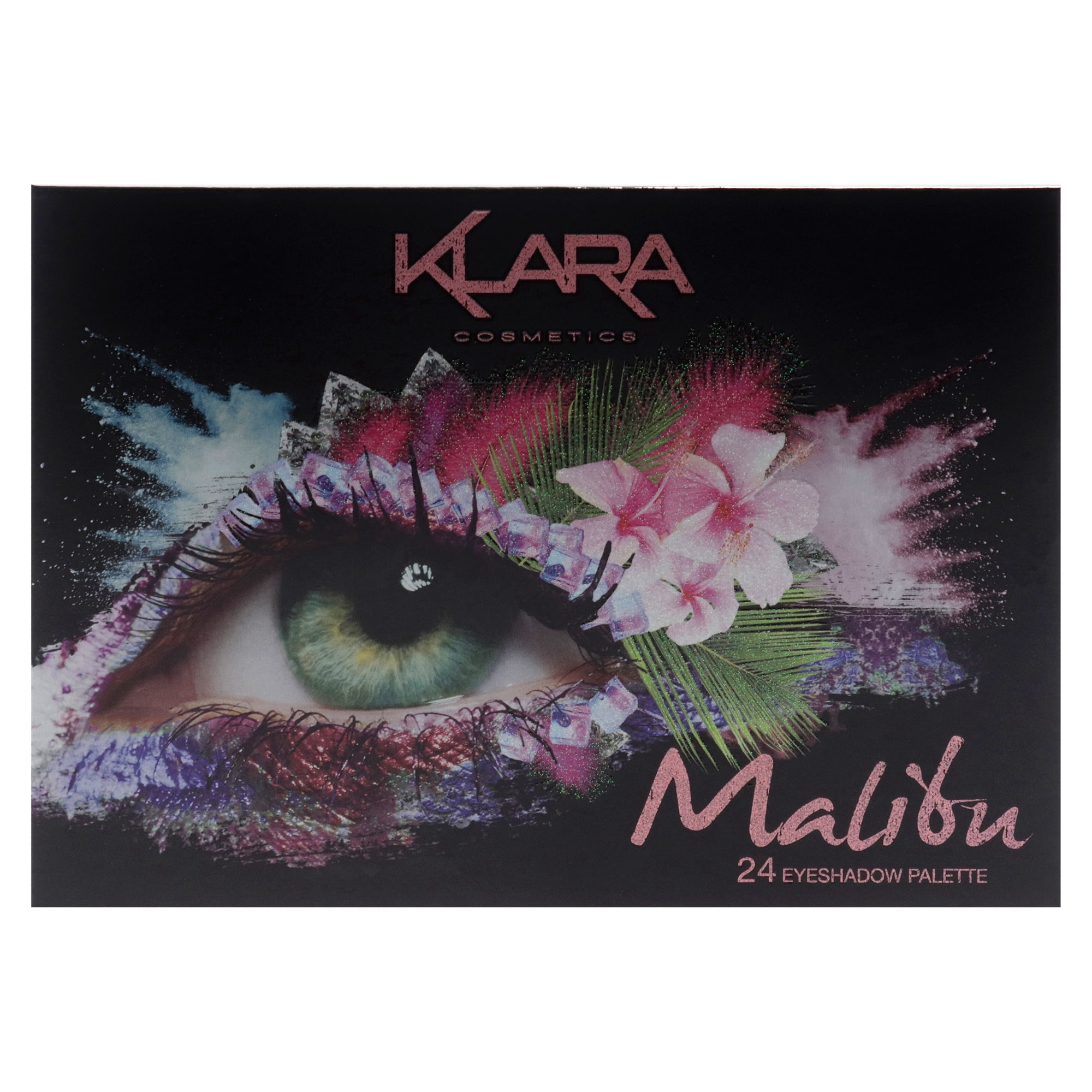 Klara 24 Eyeshadow Palette - Malibu , 1.68 oz Eye Shadow