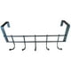 thumbnail image 5 of Acero inoxidable 5 ganchos sobre puerta percha ropa soporte estante organizador, 5 of 11