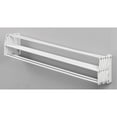 thumbnail image 2 of mDesign Steel Wall Mount Accordion Expandable Clothes Air Drying Rack - White, 2 of 6
