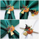 thumbnail image 5 of 4 Piezas de Anillos de Servilleta de Halloween, Porta Servilletas de de Calabaza, Hebillas de Servilleta, Suministros para Fiestas de Halloween, Decoraciones de Mesa, 5 of 5