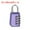 Pearl Purple, variant on Uxcell Combination Lock, 4 Digit Padlock Combination Outdoor Waterproof Locker Lock for Gym Luggage Home Sport Hasp Storage Pearl Purple