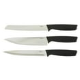 thumbnail image 3 of Oster Brixen 13 Piece High Carbon Stainless Steel Kitchen Cutlery Knife Block Set W/ Black Wood Block, 3 of 14
