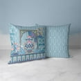 thumbnail image 4 of Mughal Paradise Indoor/Outdoor Pillow in Mint 20x20, 4 of 6