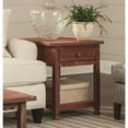 thumbnail image 7 of Alaterre Country Cottage End Table, Rustic Red Antique Finish, 7 of 7