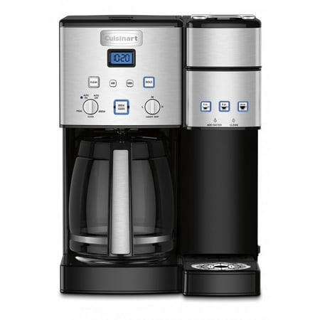 Cuisinart 12-Cup Coffeemaker and Single-Serve Brewer Coffee Center