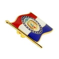 thumbnail image 2 of PinMart's Missouri US State Flag MO Enamel Lapel Button Pin - 50 Pack, 2 of 3