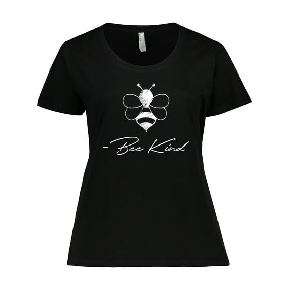 Inktastic Bee Kind Cute Bee Women's Plus Size T-Shirt