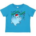 thumbnail image 3 of Inktastic I Want a Hippopotamus for Christmas Hippo in Santa Hat Boys or Girls Toddler T-Shirt, 3 of 5