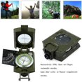 thumbnail image 3 of 2025 New Compass Professional Pocket Compass Bearing Compass Compass Compass with Clinometer Lanyard Bag for, 3 of 4