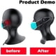thumbnail image 5 of 10PCS Extensor de máscara, Gancho de máscara Anti-Apriete Protector de oído Soporte de descompresión Gancho Correa de oreja Accesorio Extensión de oreja Máscara Hebilla Dolor de oído aliviado (Negro) Adepaton MZQ-0076, 5 of 9